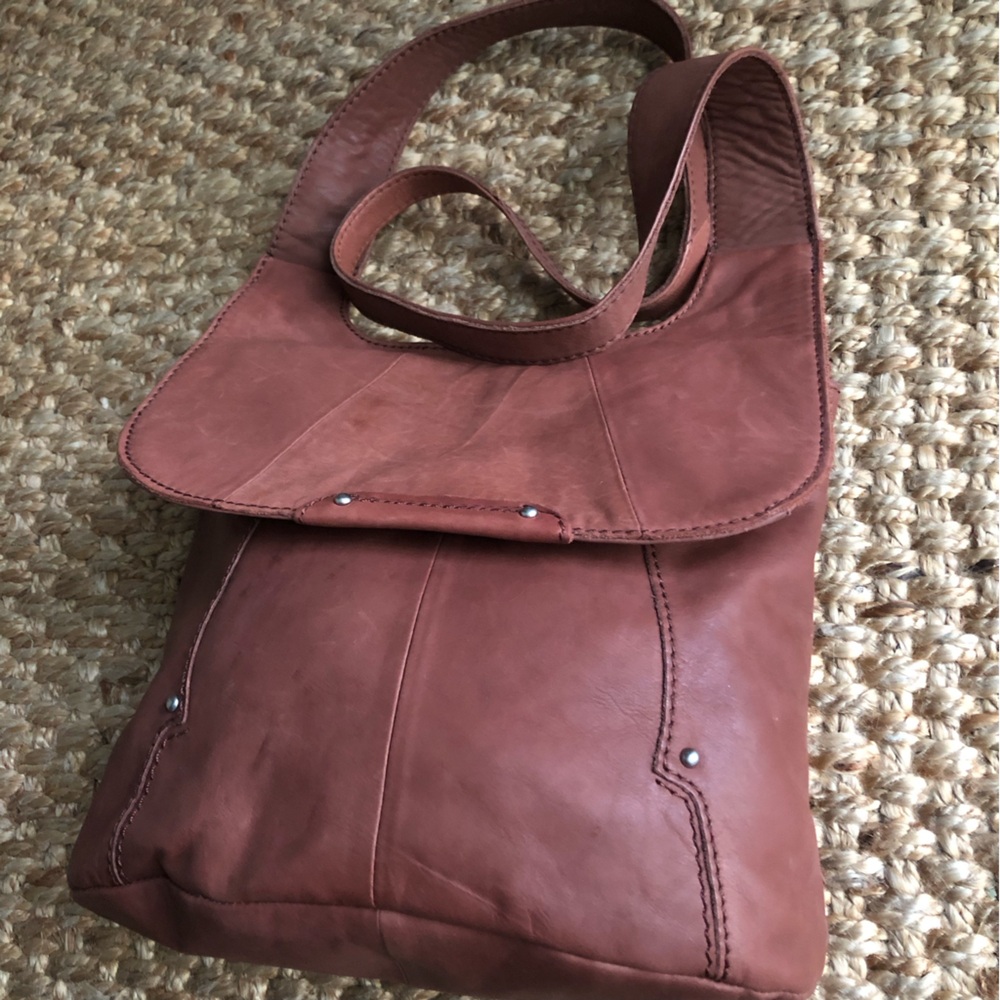 New: Hobo Leather Boho or Southwestern Crossbody Bag